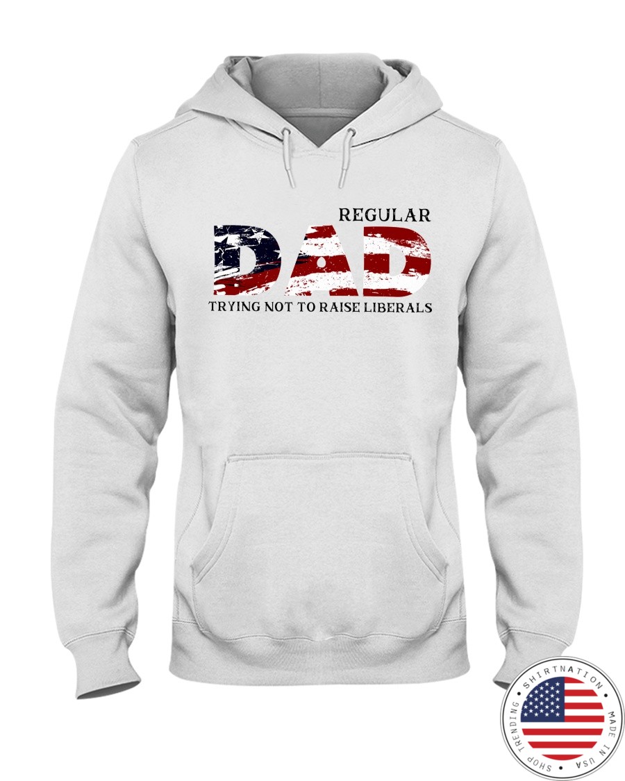 Regular dad trying not to raise liberals shirt 10