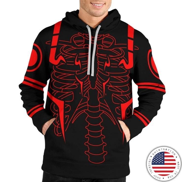 Rib Sukuna 3d over print hoodie2