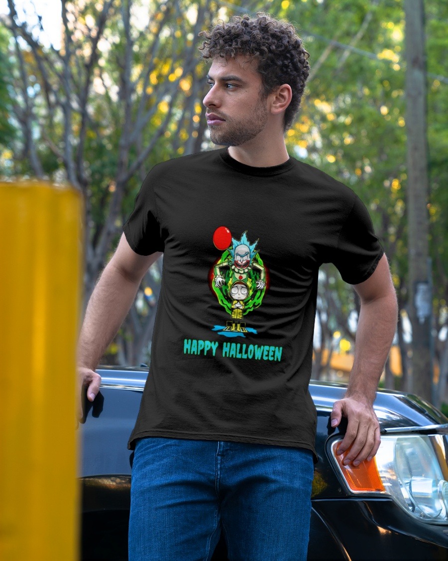 Rick And Morty Happy Halloween Shirt