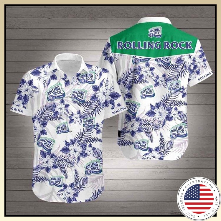 Rolling rock hawaiian shirt 2