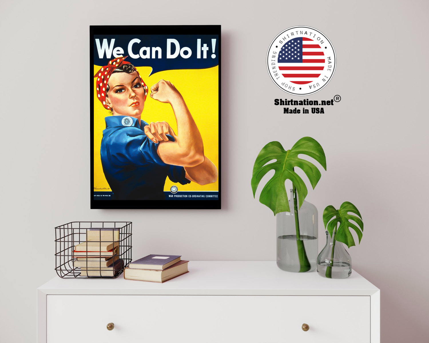 Rosie the Riveter we can do it poster 14