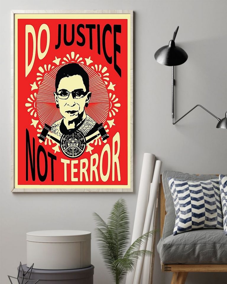 Ruth Baber do justice not terror poster