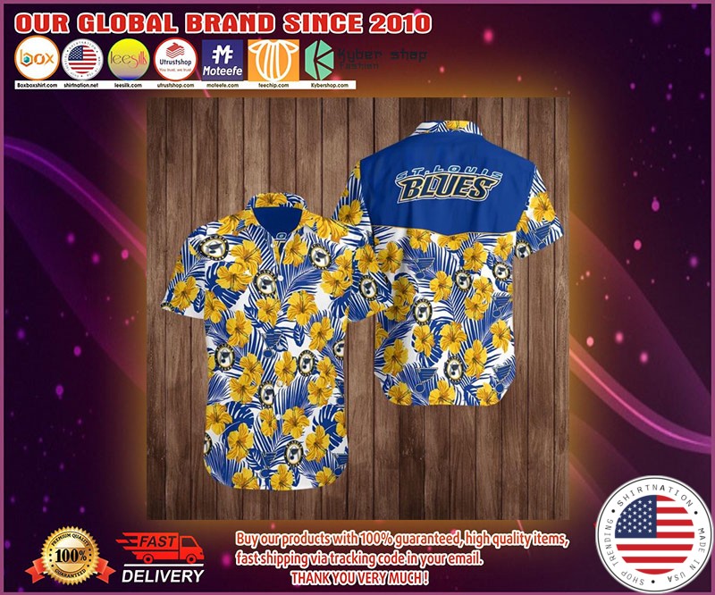 ST louis blues hawaiian shirt 4