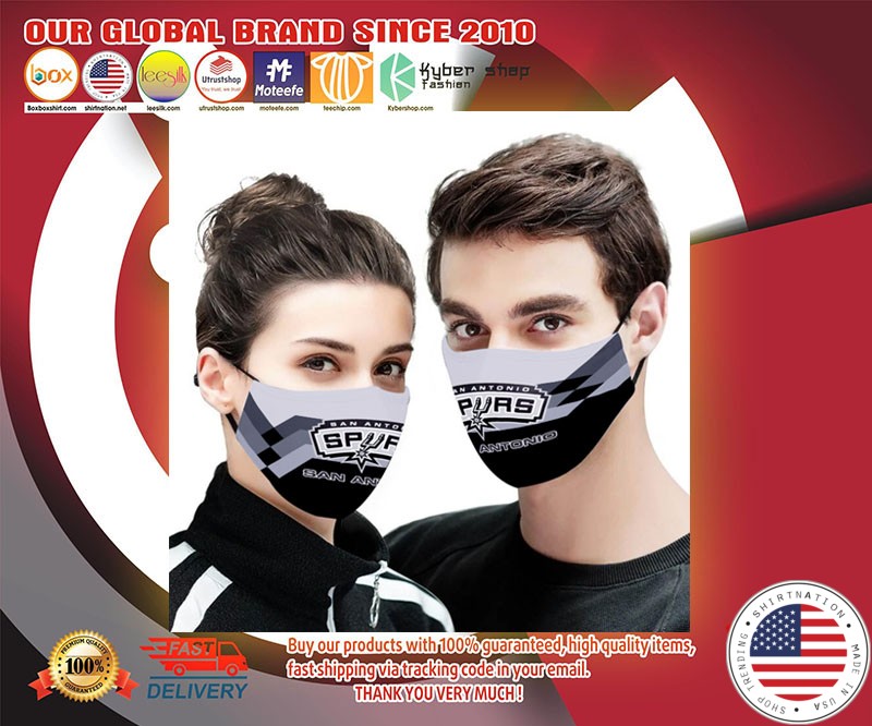 San Antonio Spurs face mask