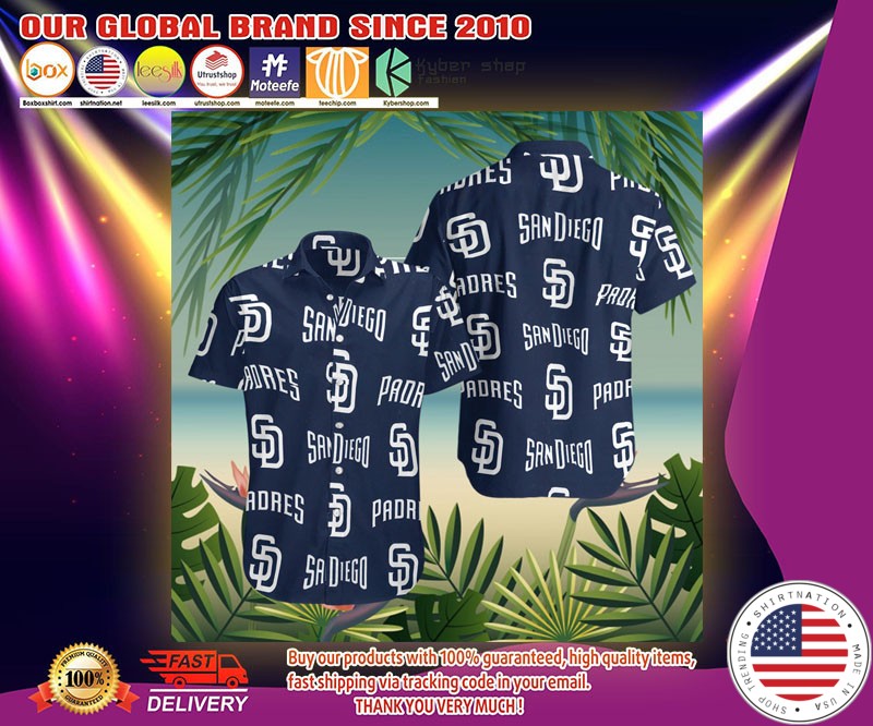 San diego padres hawaiian shirt