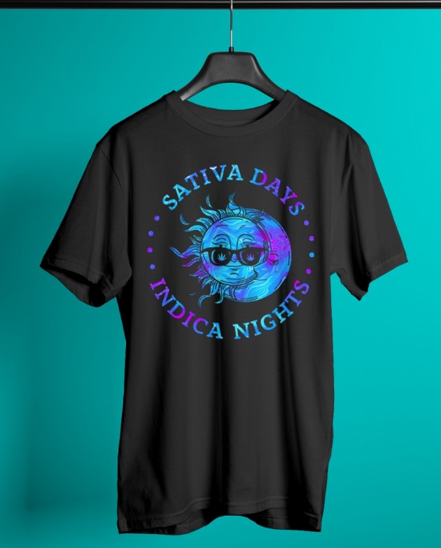 Sativa days indica nights shirt