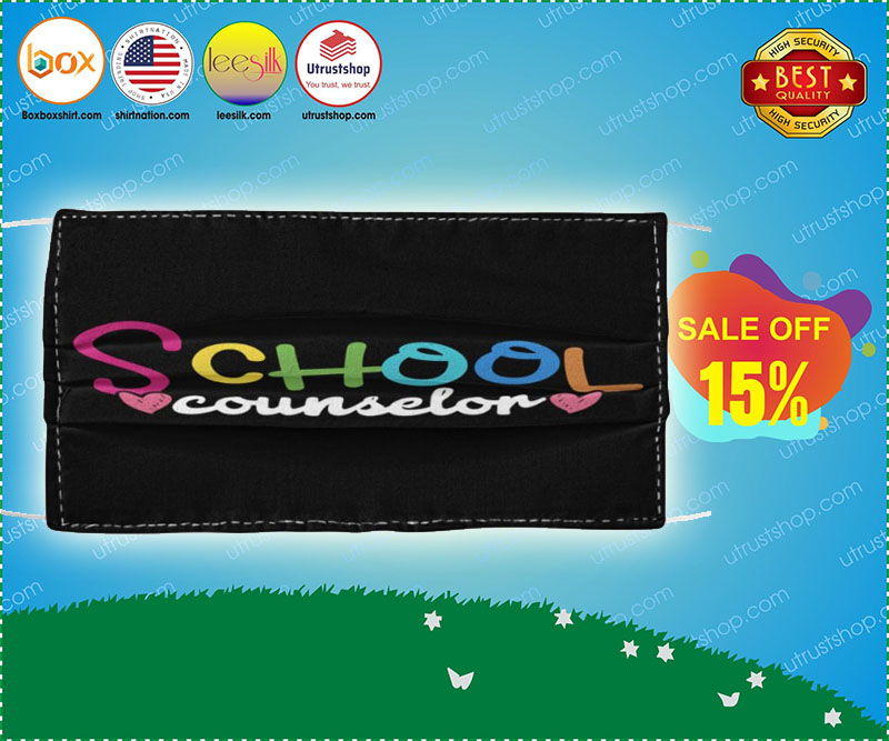 School counselon face mask