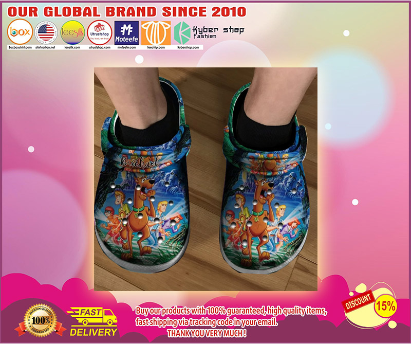 Scooby doo crocs clog shoes 1