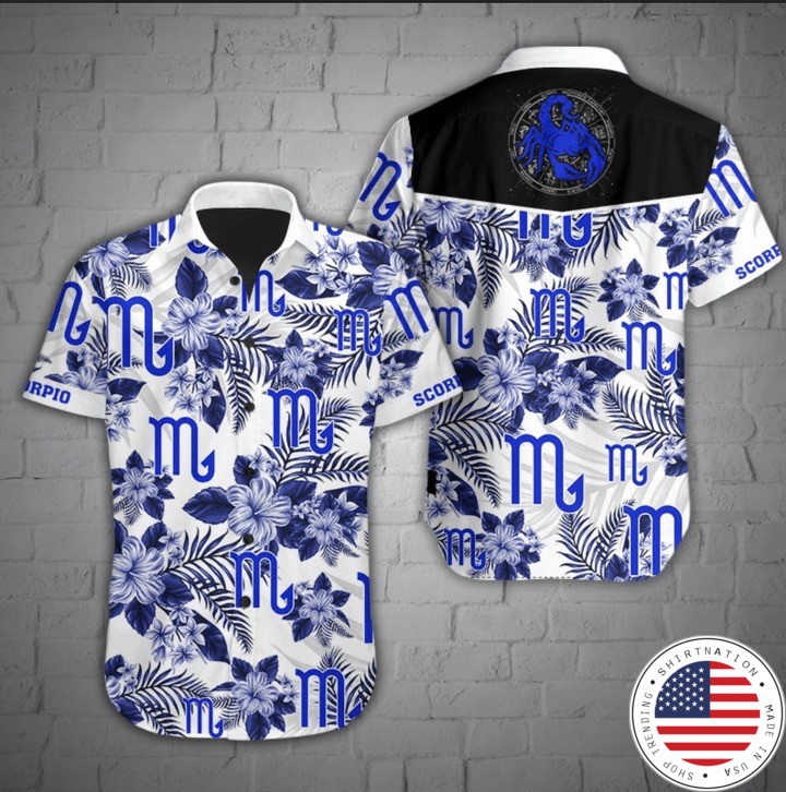 Scorpio Hawaiian Shirt 1