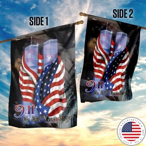 September 11th Never Forget Flag4 1