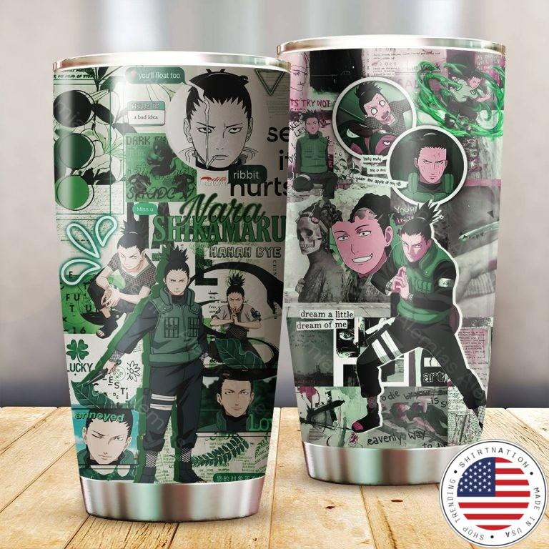 Shikamaru Nara custom name tumbler
