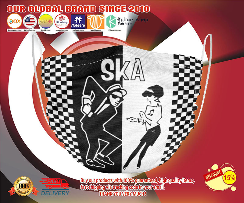 Ska dance face mask