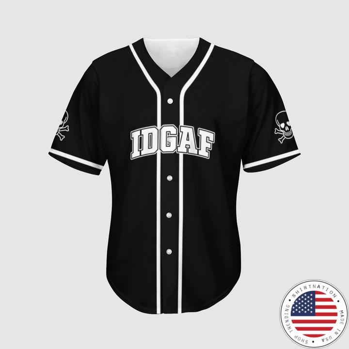 Skull ODGAF baseball jersey2