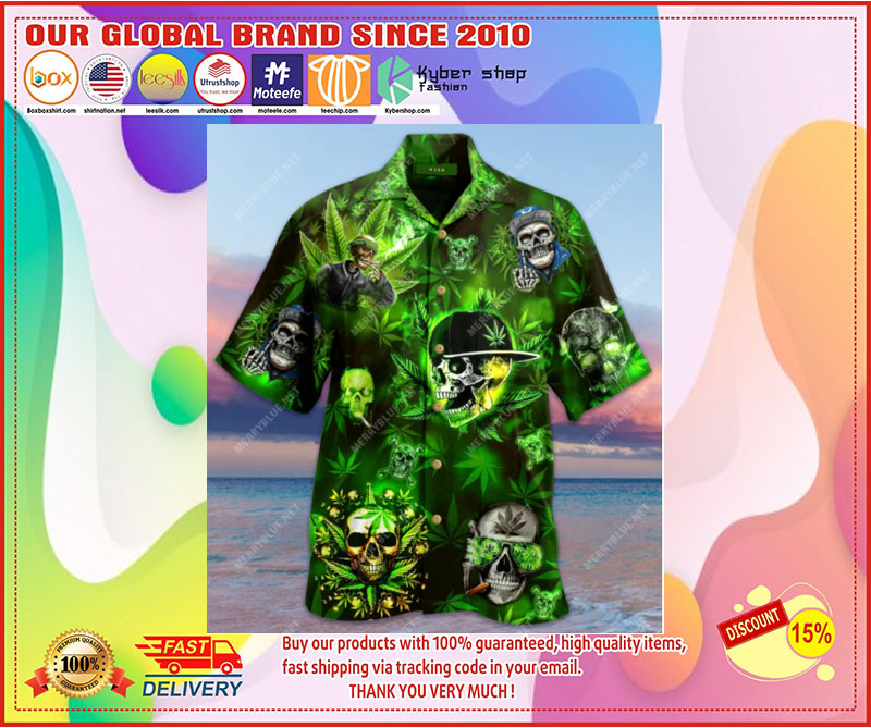 Skull get high hawaiian