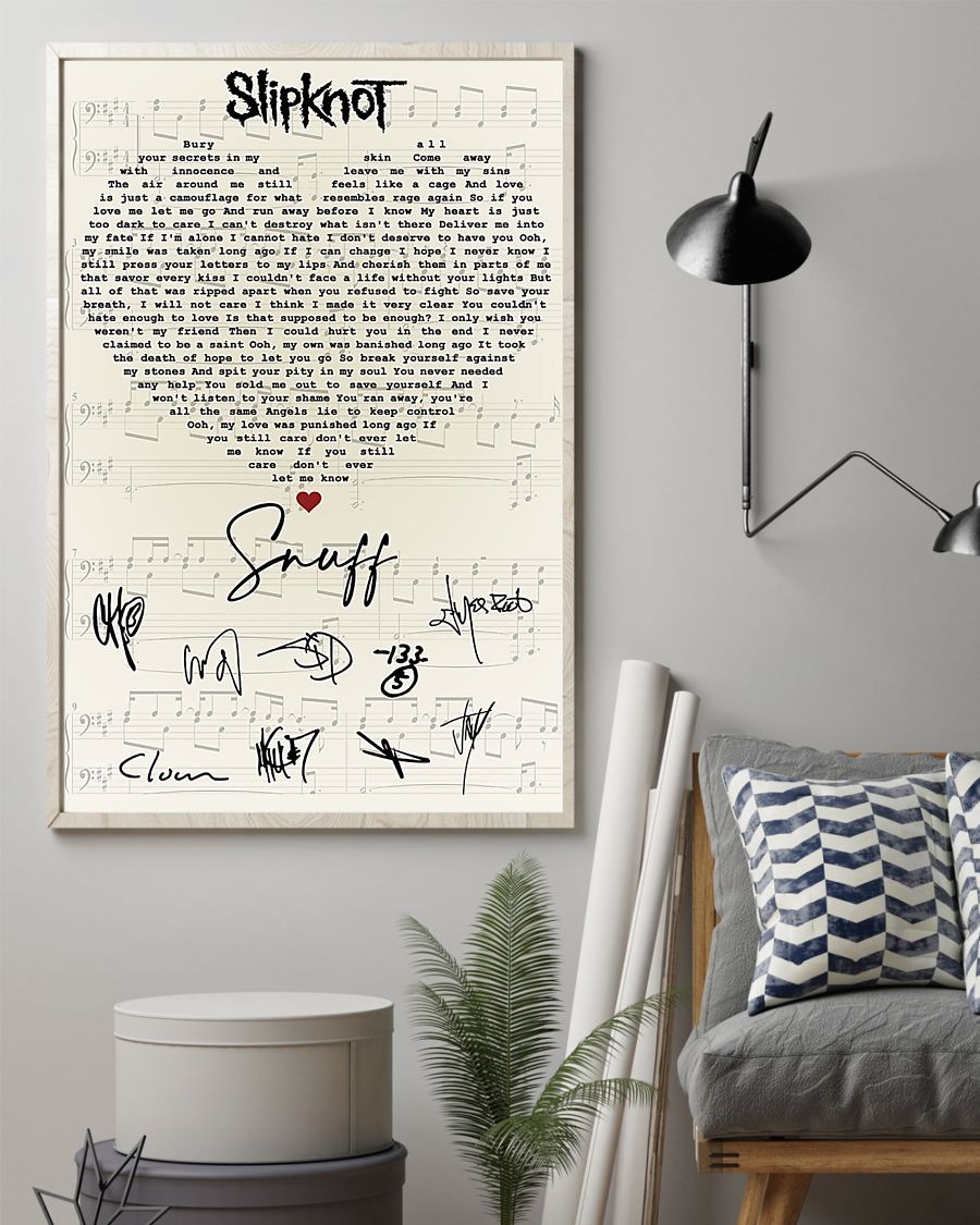 Slipknot Snuff poster