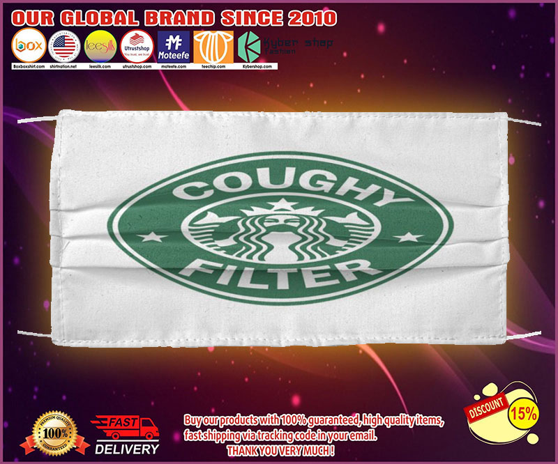 Starbucks coughy filter face mask