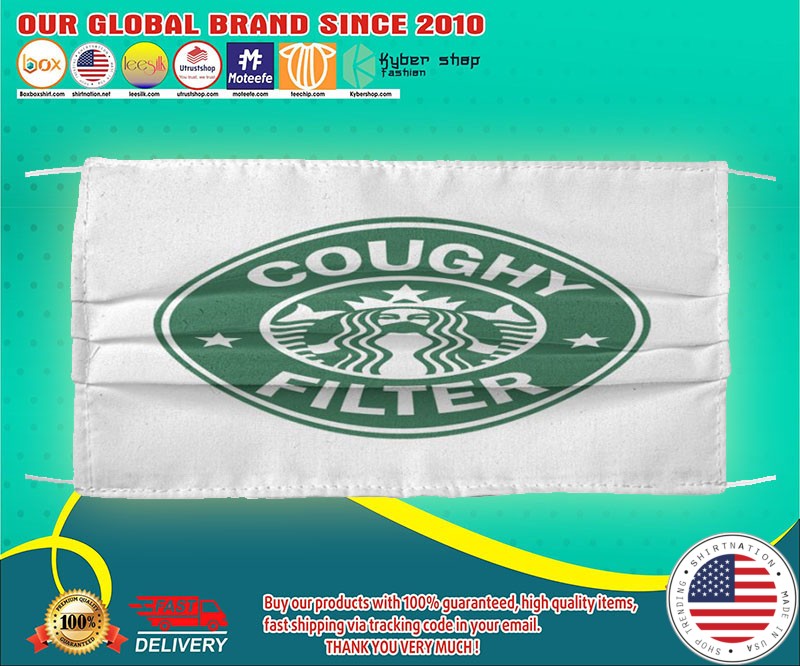 Starbucks coughy filter face mask