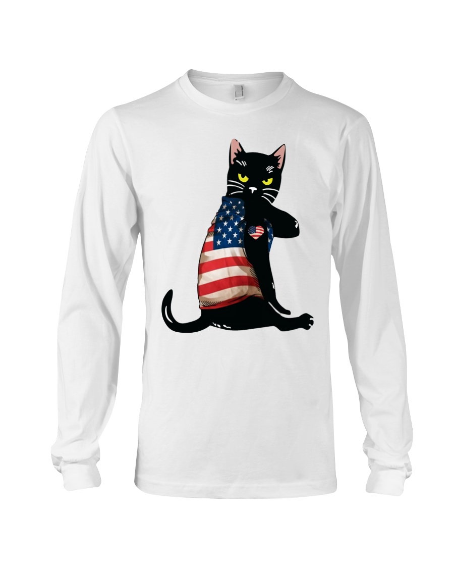 Strong Cat Patriotic Shirt4