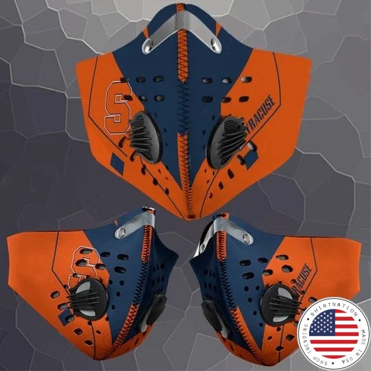 Syracuse Orange face mask