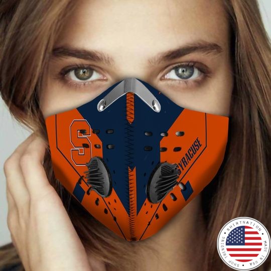 Syracuse Orange face mask