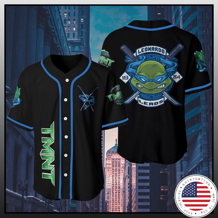 TMNT leonardo leads shirt 4