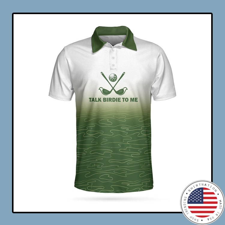 Talk Birdie To Me Golf Polo Shirt