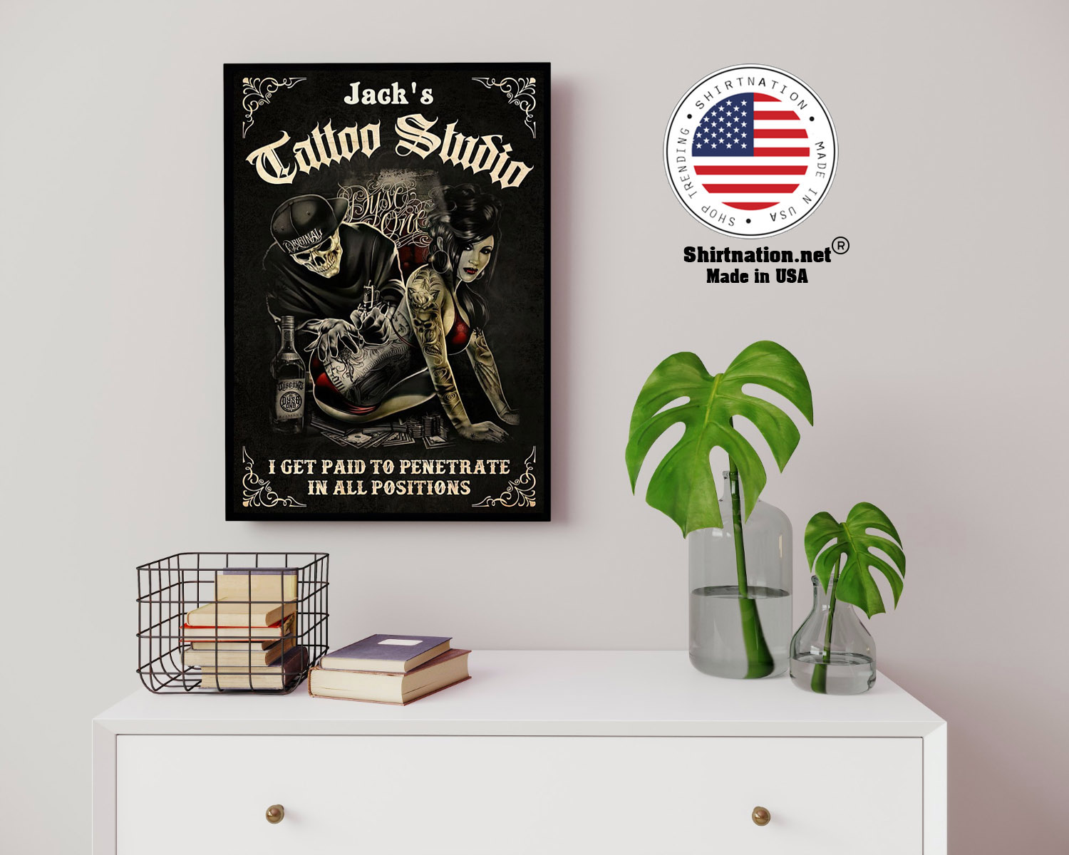 Tattoo couple I get paid to penetrate poster 14