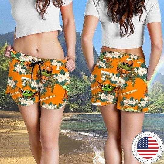 Tennessee Volunteers And Yoda Hawaiian And Beach Short4