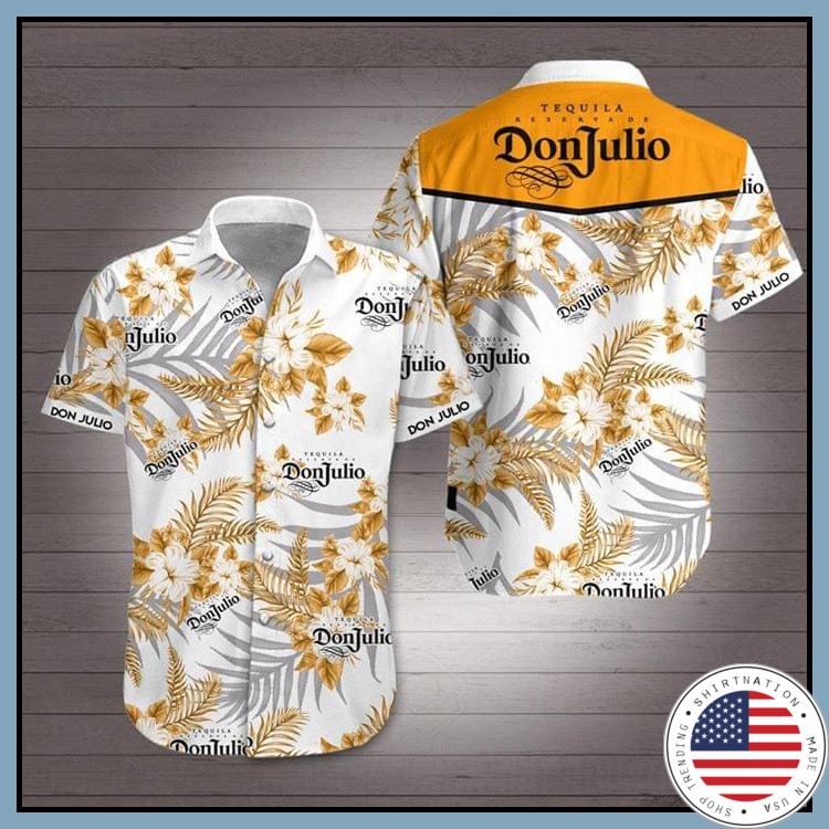 Tequila donjulio hawaiian shirt 3