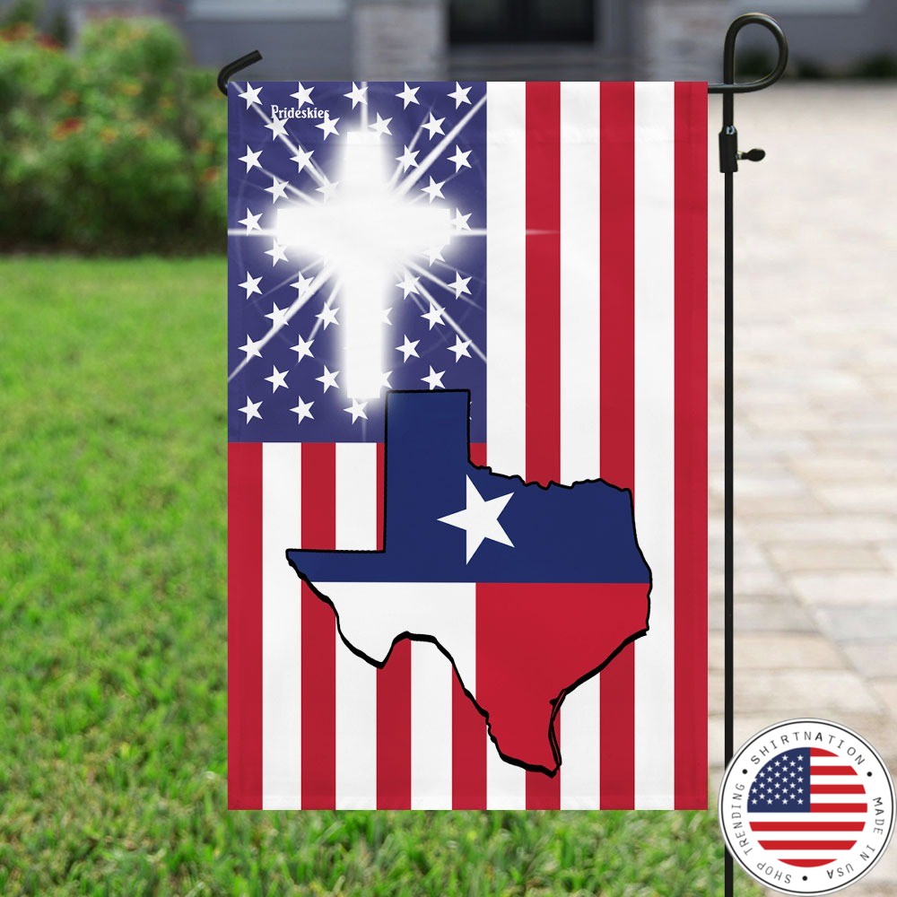 Texas American flag