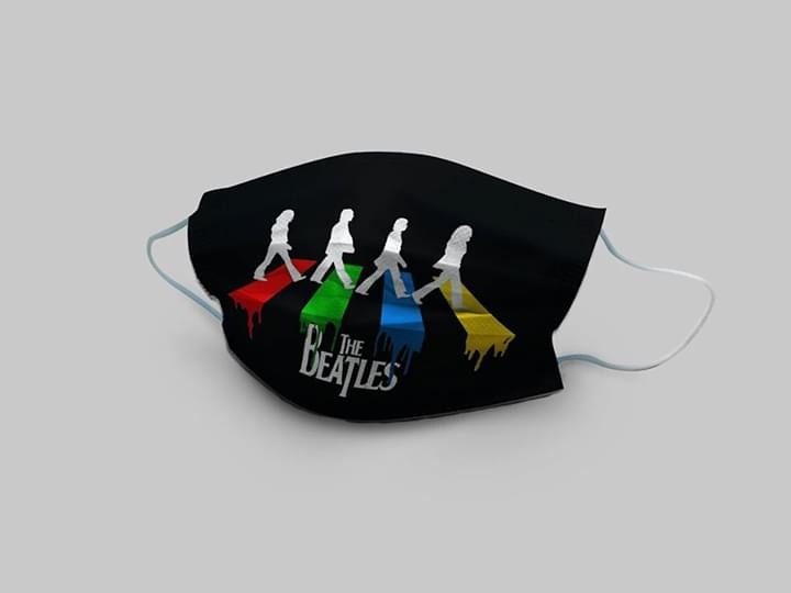 The Beatle Abbey Road cloth fabric face mask