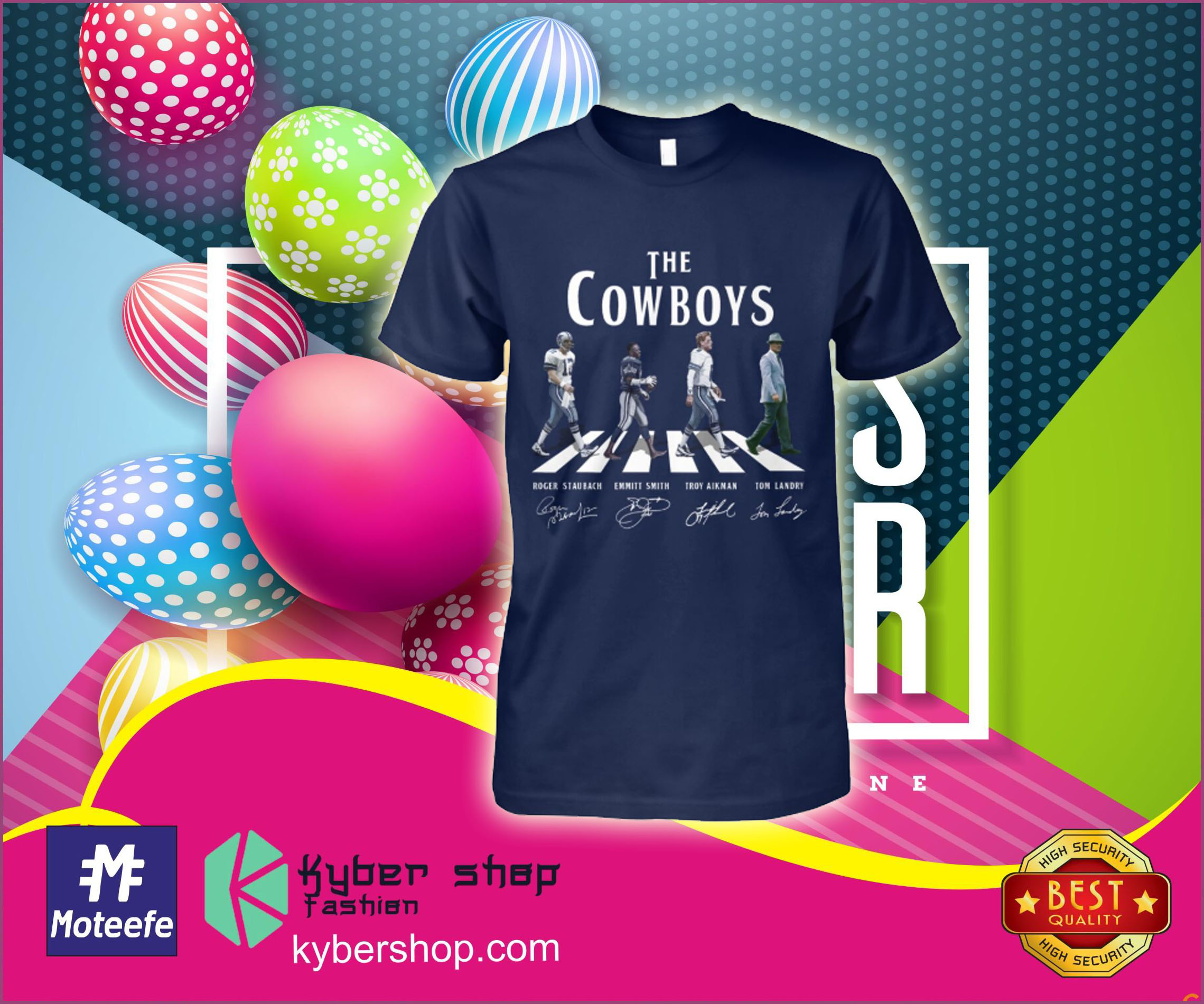 The Dallas Cowboys signature shirt