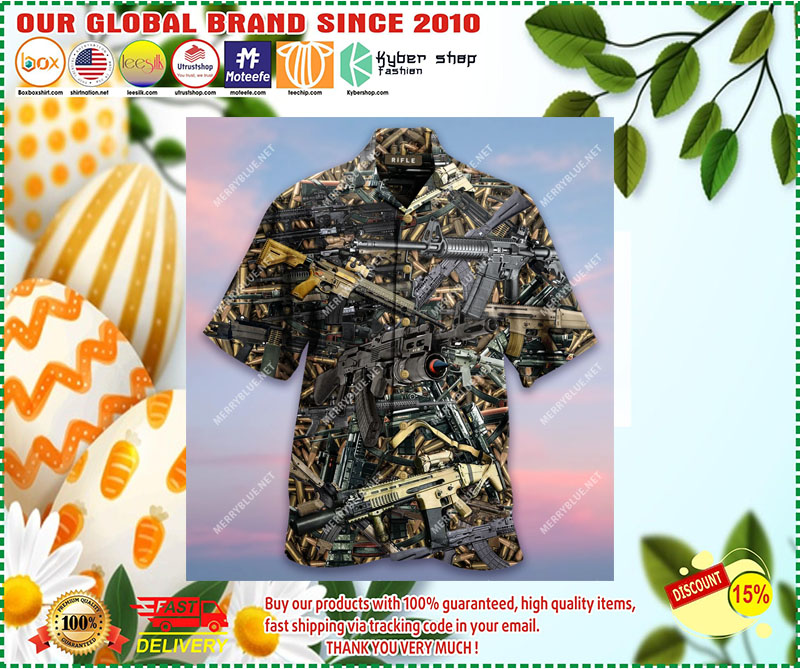 The Quickest Way To A Man's Heart Is 2970 Feet Per Second Unisex Hawaiian Shirt