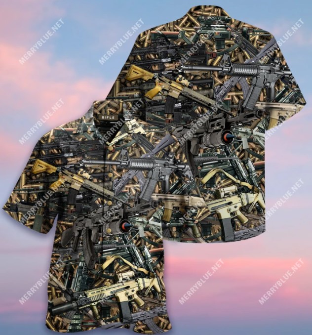 The Quickest Way To A Man's Heart Is 2970 Feet Per Second Unisex Hawaiian Shirt