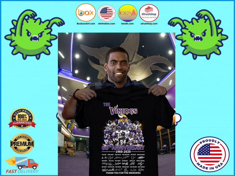 The Vikings 60 anniversary shirt