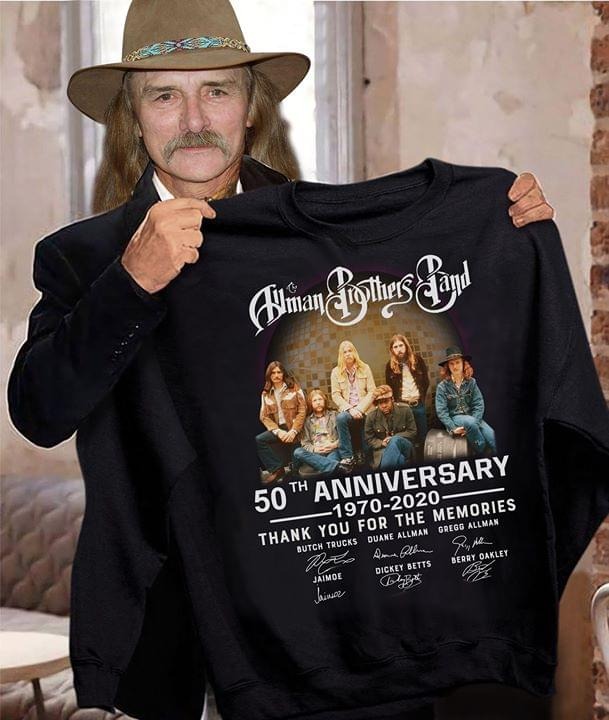 The allman brother band 50th anniversary shirt, hoodie
