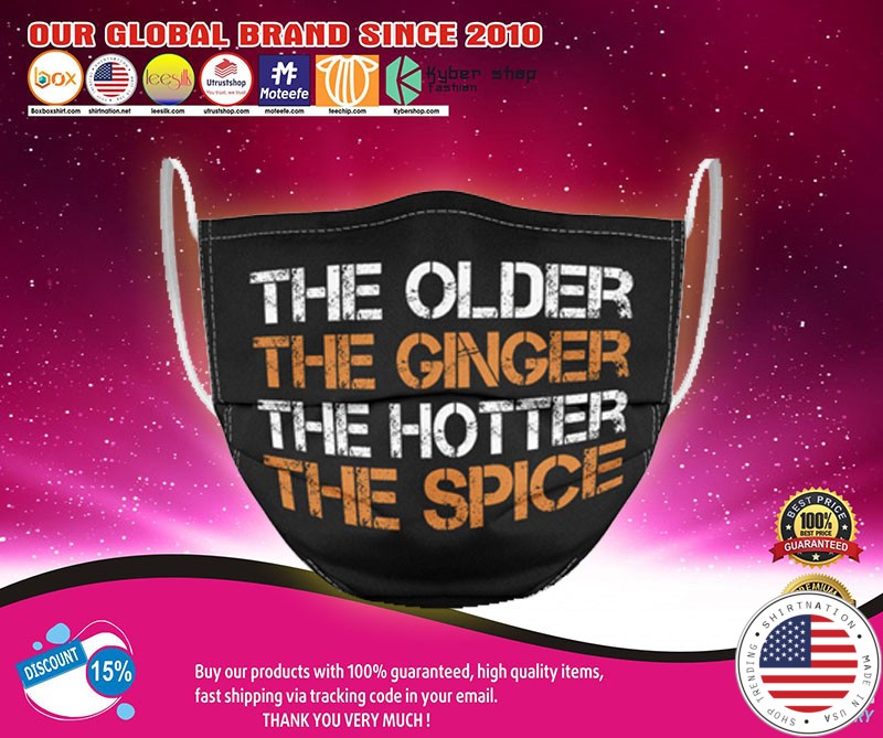 The older the gingers the hotter the spice face mask1