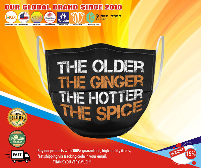 The older the gingers the hotter the spice face mask1