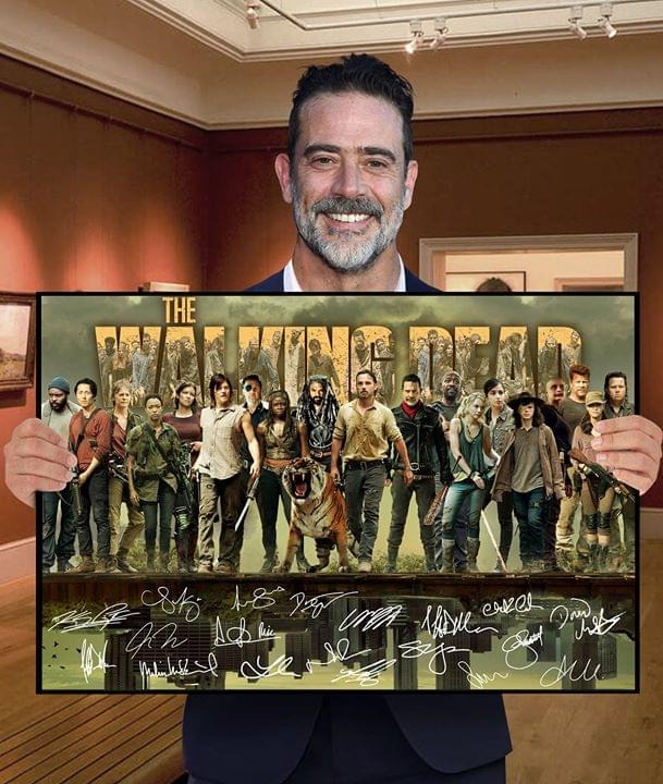 The walking dead signatures poster