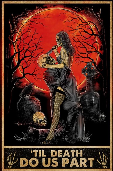 Til deadth do us part poster