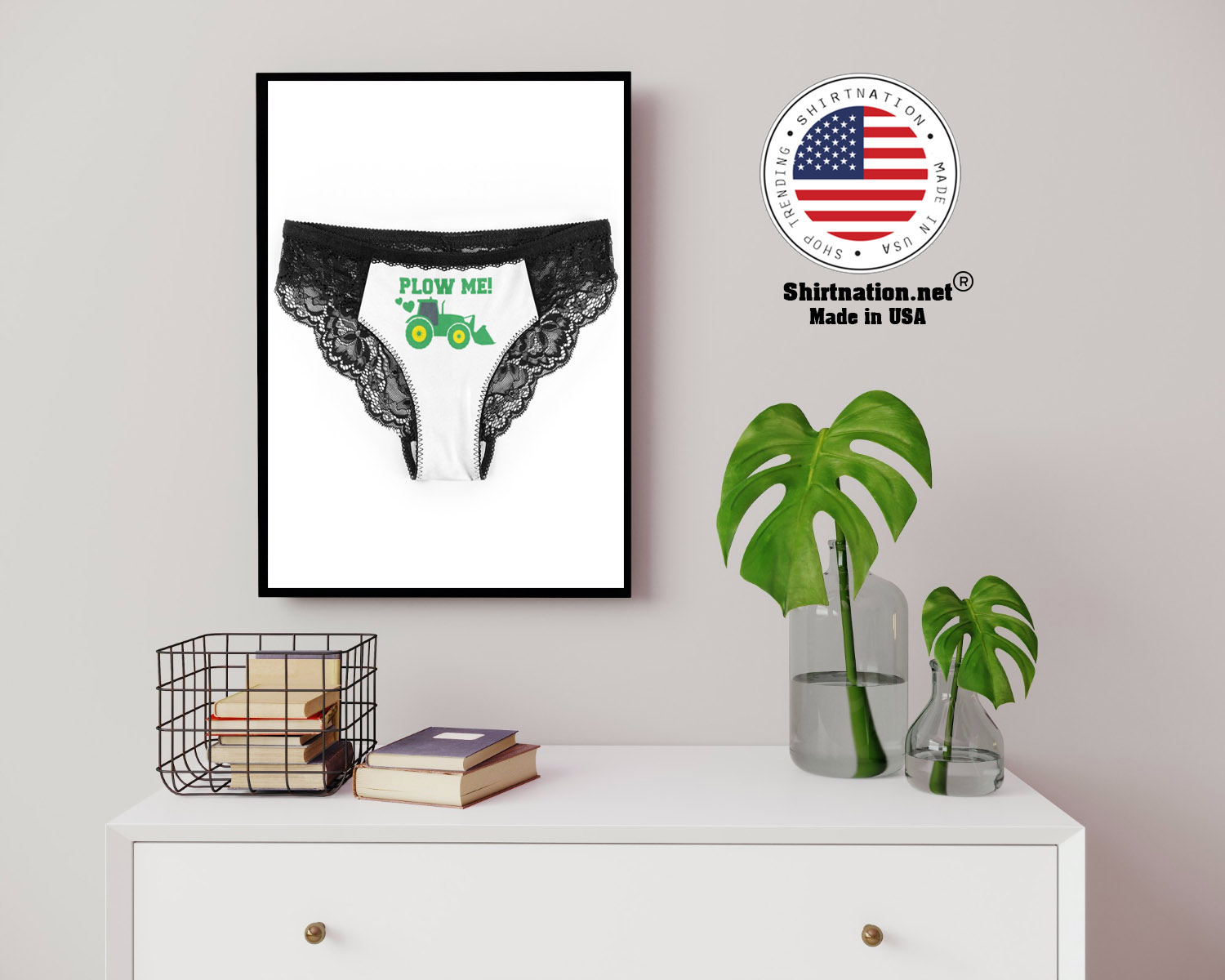 Tractor plow me panties 14