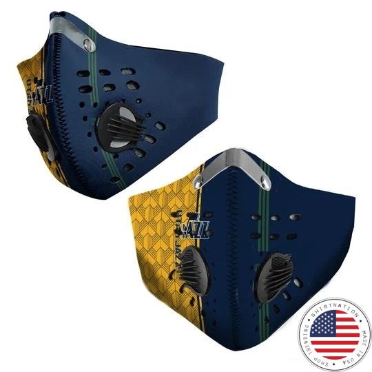 Utah Jazz NBA face mask