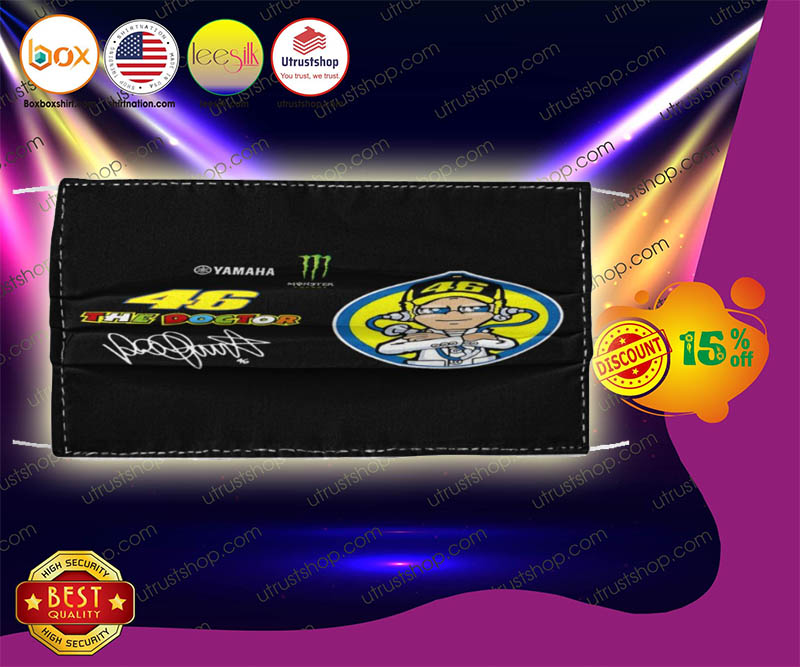 Valentino rossi 46 doctor face mask