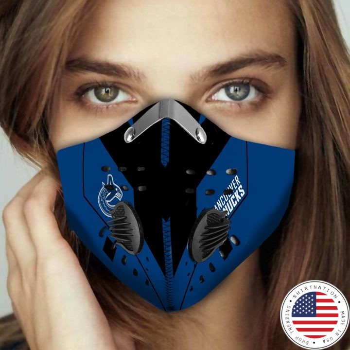 Vancouver Canucks face mask