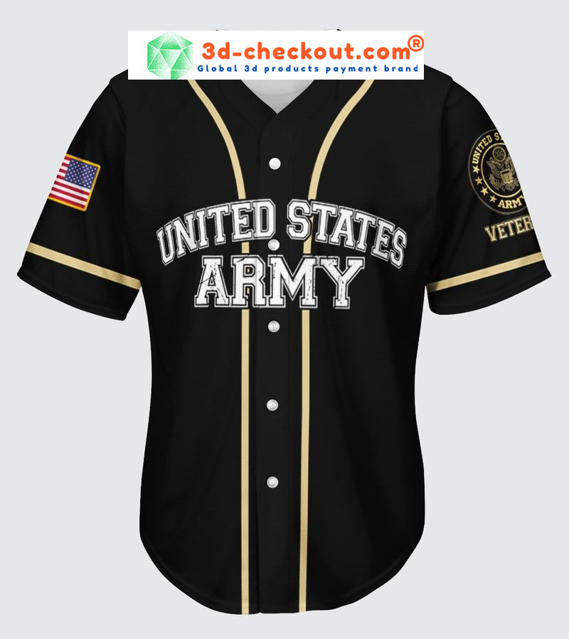 Veteran American flag All gave some gave all baseball jersey2
