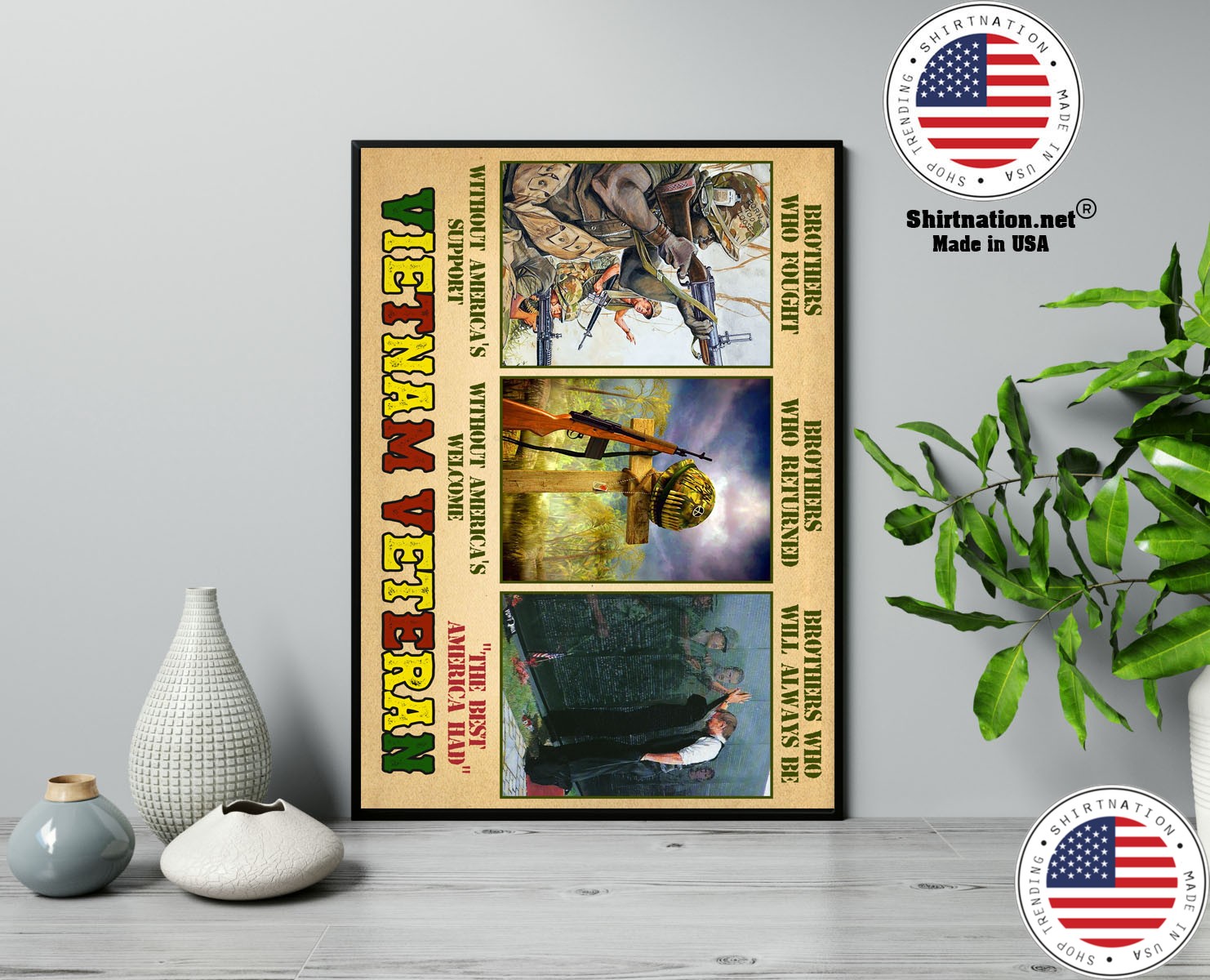 Vietnam veteran brothers who fought without americas support poster 13