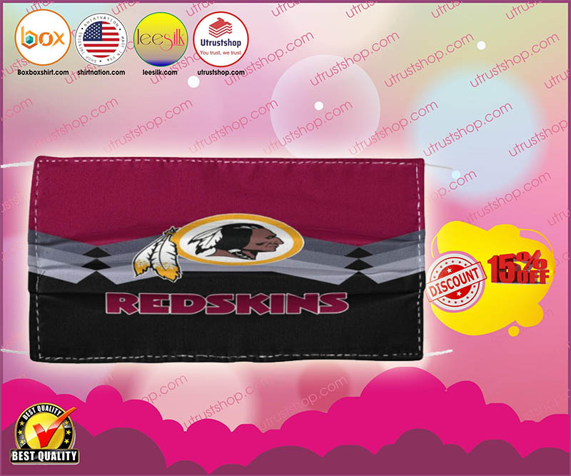 Washington Redskins face mask