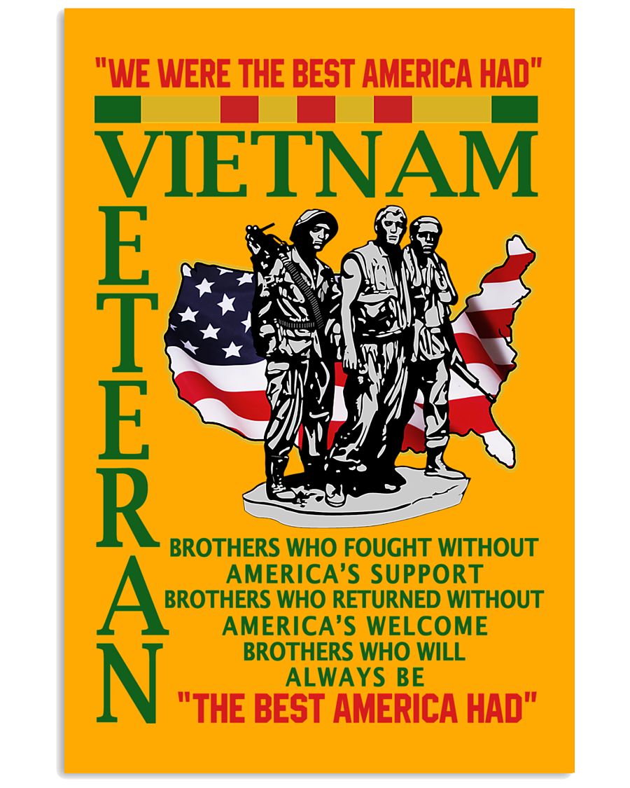 We were the best america had Vietnam veteran poster