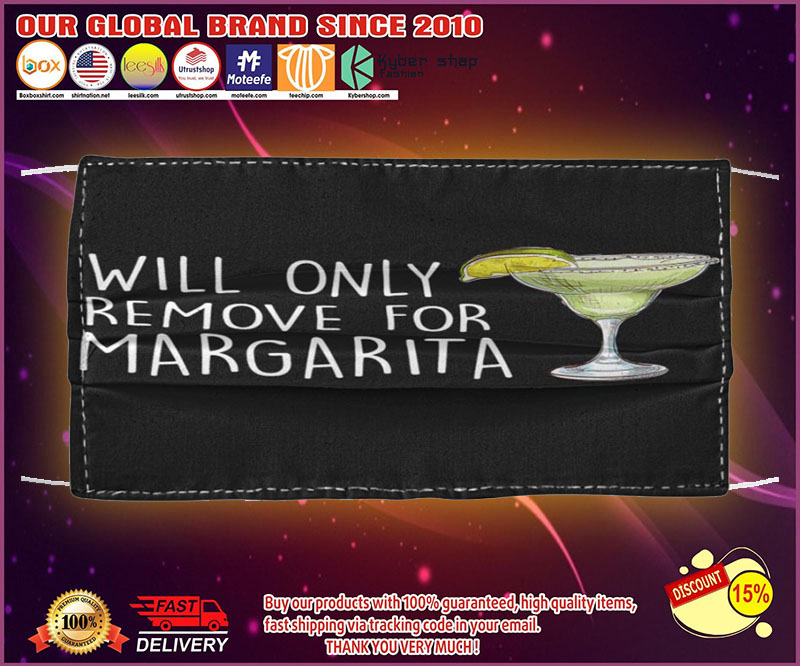 Will only remove for margarita face mask