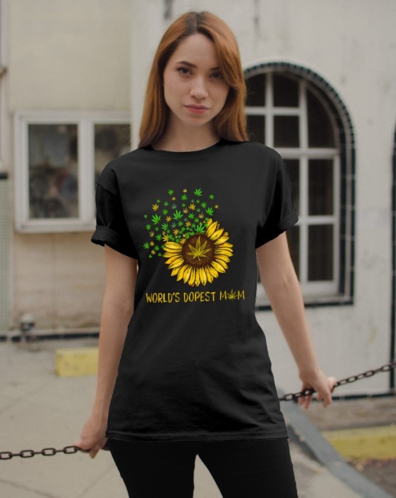 World's dopest mom shirt